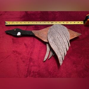 Vintage Canada Goose Barn Board Wall Art